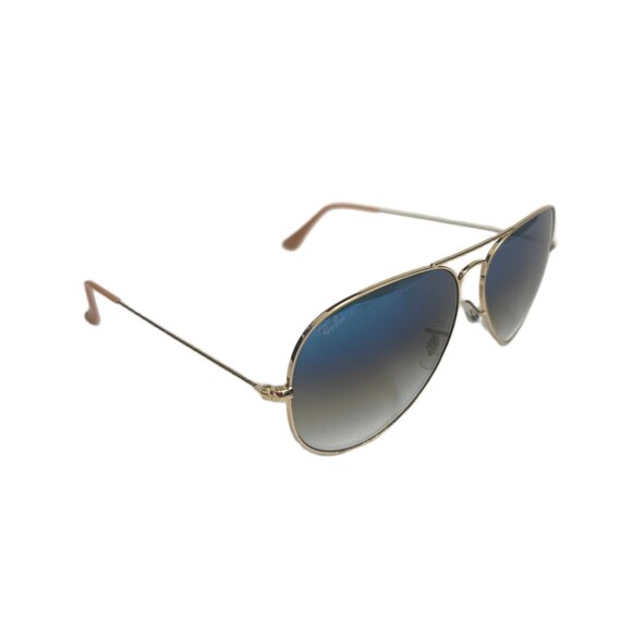 Ray-Ban Aviator Sunglasses Blue Gradient RB3025 001/3F 62-14 62mm Lens - Picture 2 of 7